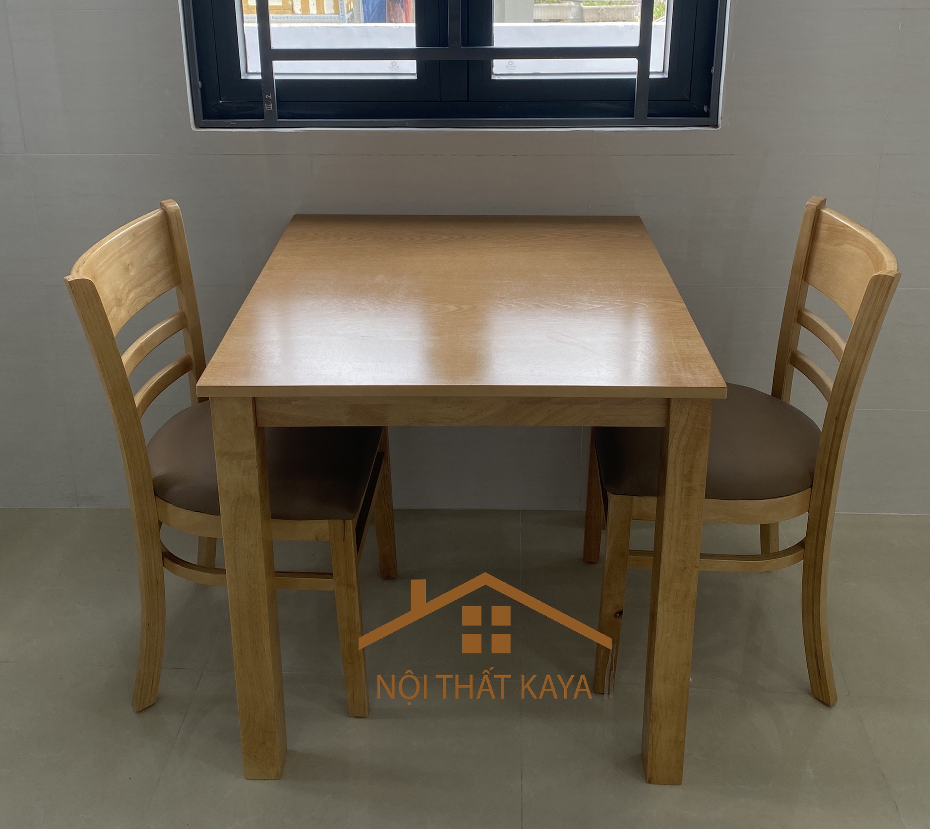 Set Bàn Ăn 2 Ghế Mostar (Tự Nhiên) BAK-1156