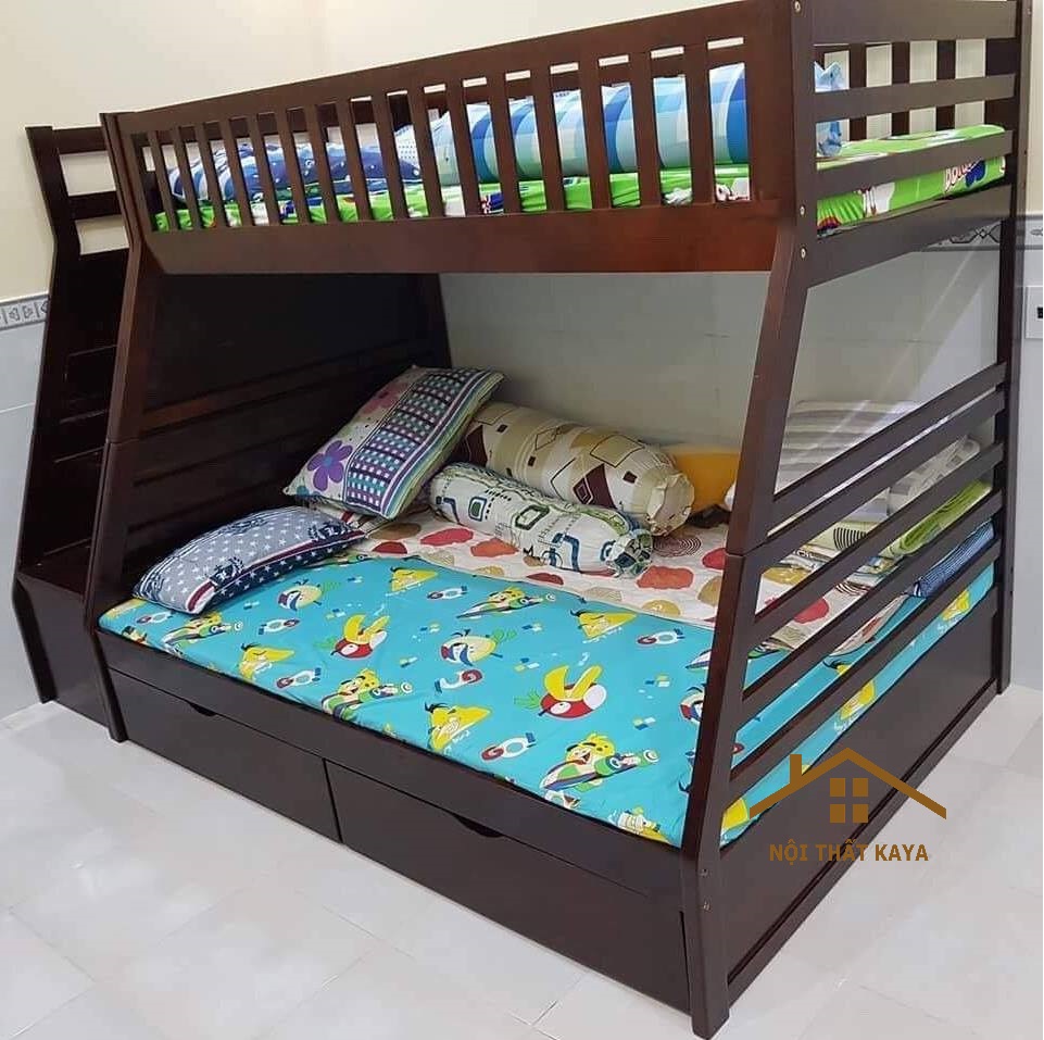 Giường 2 Tầng Xuất Khẩu GT292 (1m-1m4) - Vàng