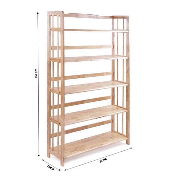 Kệ Sách 5 Tầng - Rộng 90cm