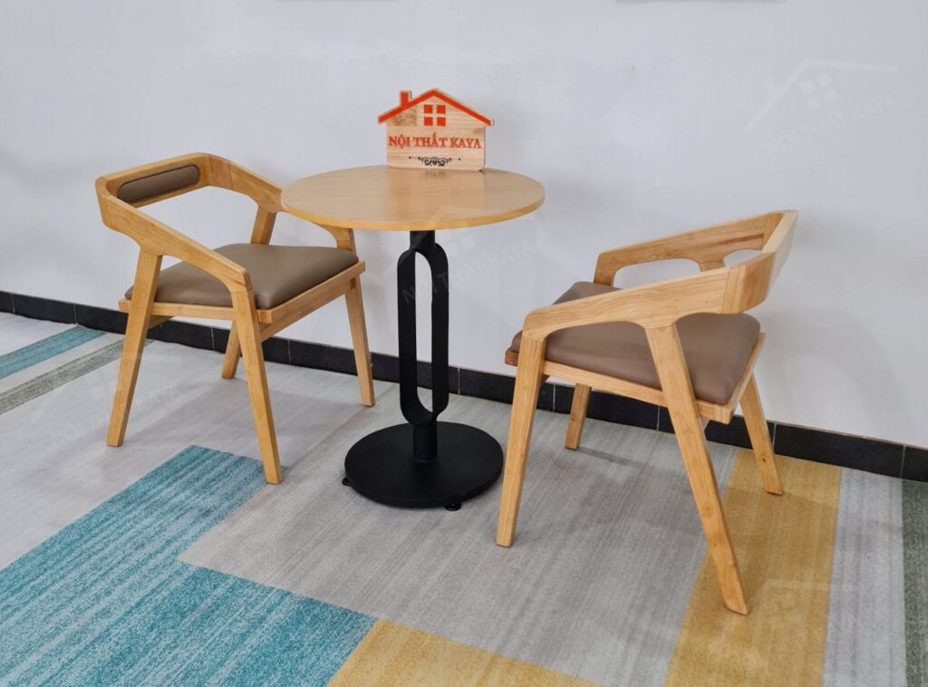 Kantana 2 Ghế + Bàn Chân Sắt Ky-gh 101 Tròn (2)