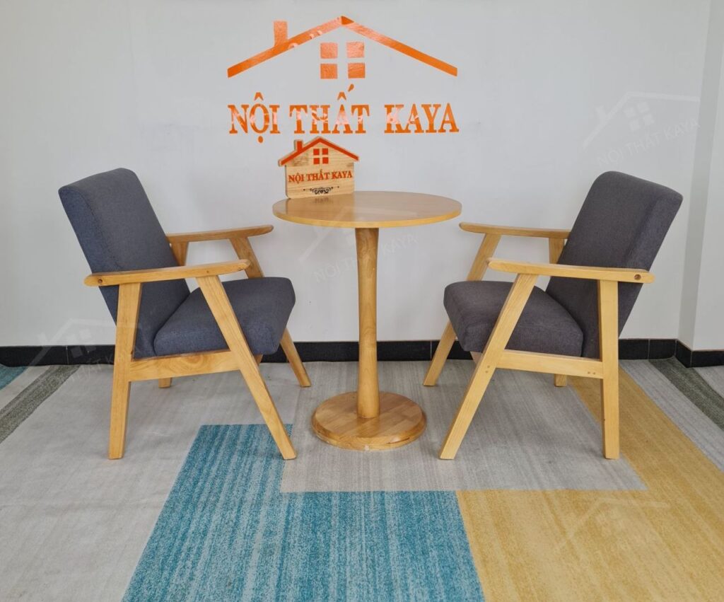 Sofa 2 Ghế + Bàn Chân TrỤ (1)