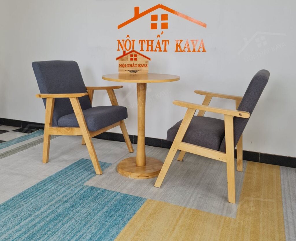 Sofa 2 Ghế + Bàn Chân TrỤ (2)