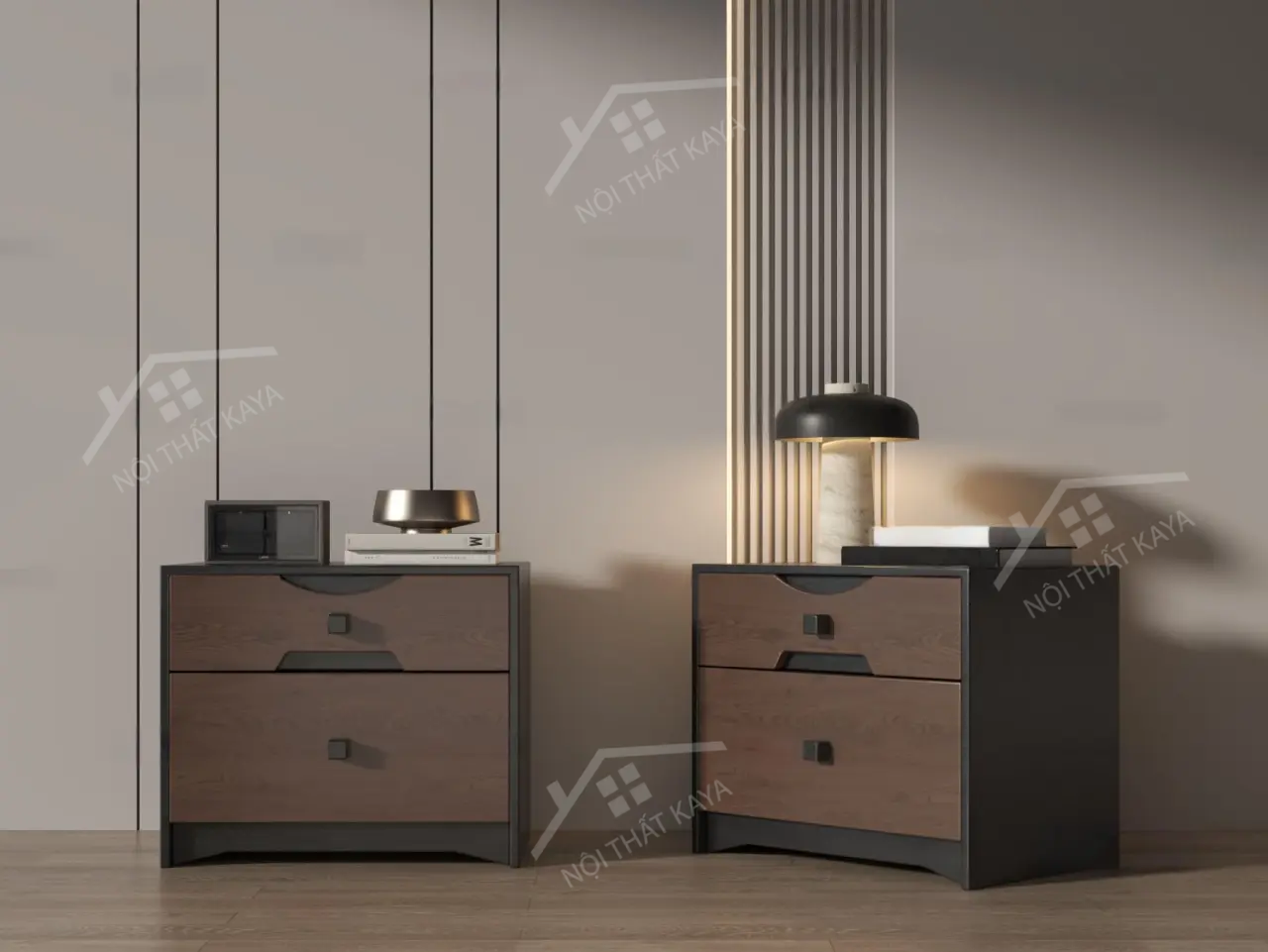 Tủ đầu giường 3 hộc kéo KY-GH 030
