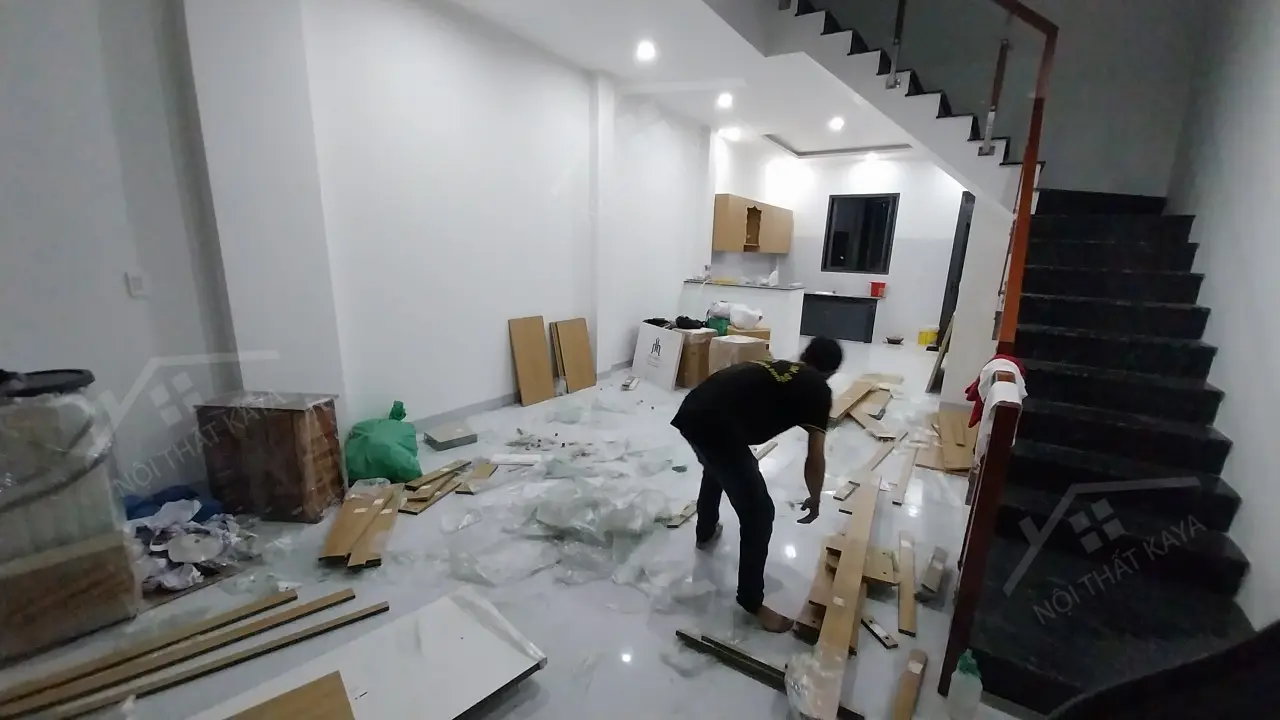Công Trình Nhà Phố Anh Nhàn - Bình Dương (1)