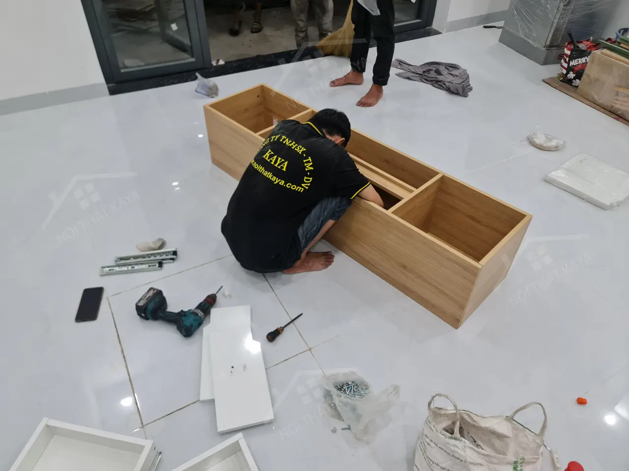 Công Trình Nhà Phố Anh Nhàn - Bình Dương (2)