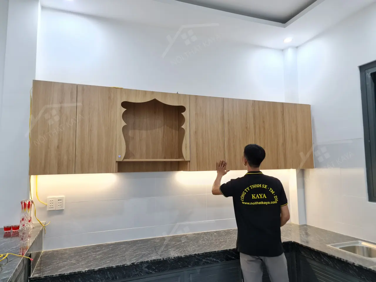 Công Trình Nhà Phố Anh Nhàn - Bình Dương (6)