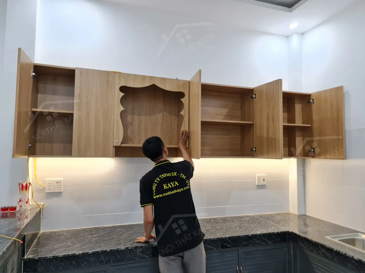 Công Trình Nhà Phố Anh Nhàn - Bình Dương (7)