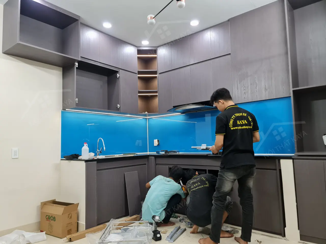 Công Trình Nhà Phố Chị Kim Chung - Quận Gò Vấp (4)