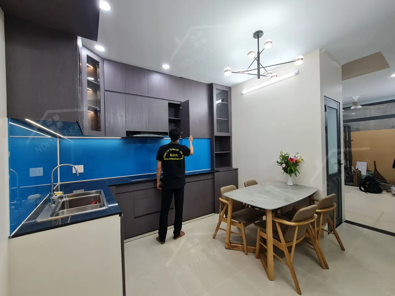Công Trình Nhà Phố Chị Kim Chung - Quận Gò Vấp (5)
