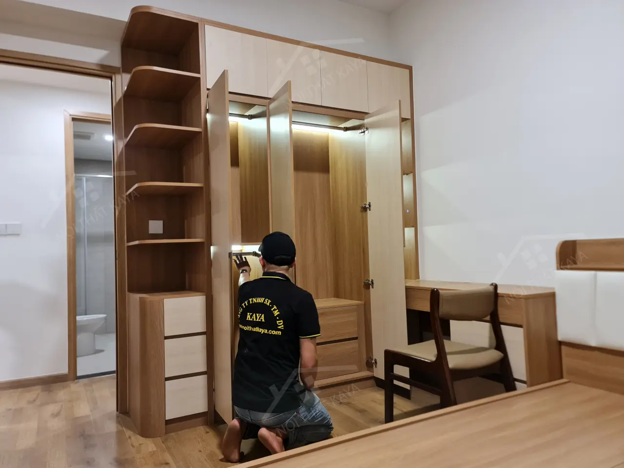 Nội Thất Căn Hộ Anh Chí Tâm - Ak8 - Khu đô Thị Akari City (6)