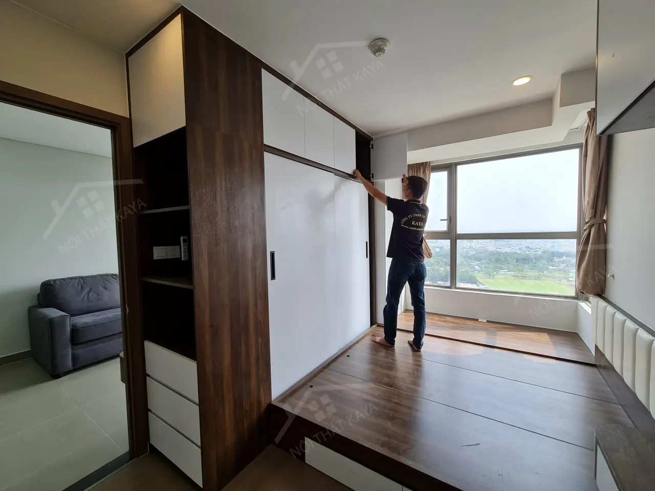 Thi Công Nội Thất Nhà Chị Lina Yang - Chung Cư River Panorama - Kdc Lacasa, Quận 7 (7)
