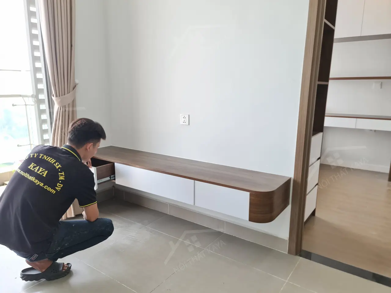 Thi Công Nội Thất Nhà Chị Lina Yang - Chung Cư River Panorama - Kdc Lacasa, Quận 7 (9)