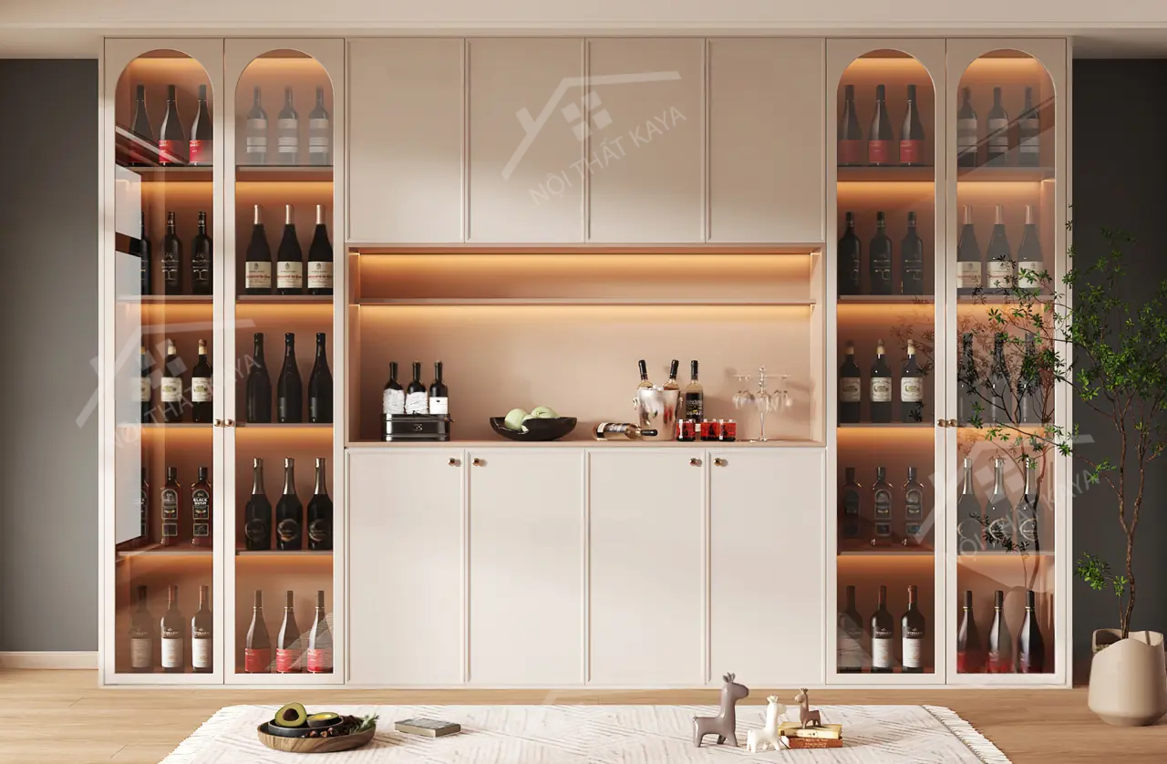 Tủ rượu MDF TR001
