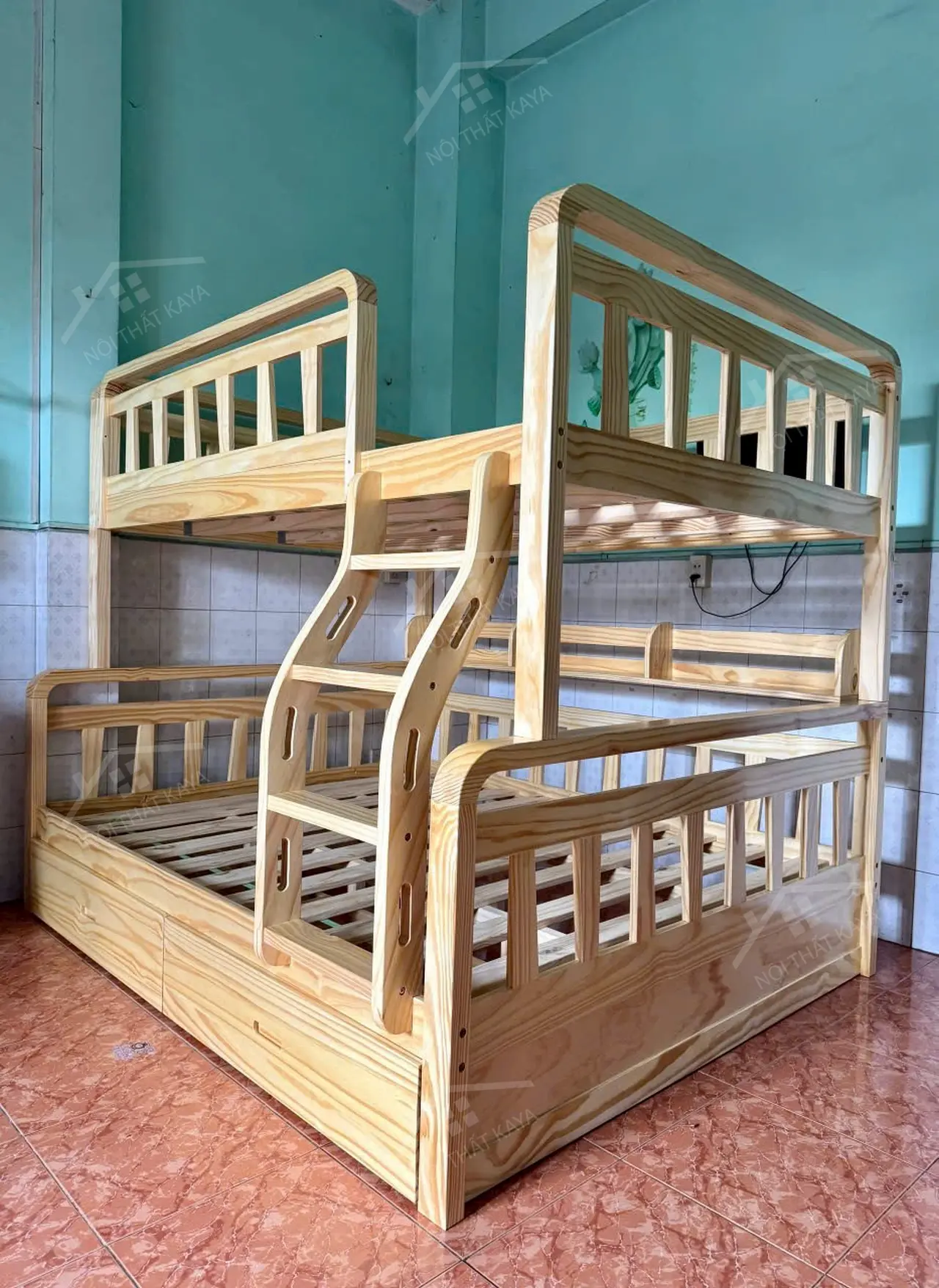 Giường Tầng Cao Cấp UBIN (1m-1m2; 1m2-1m4; 1m2-1m6; 1m4-1m6; 1m4-1m8; 1m6-1m8)
