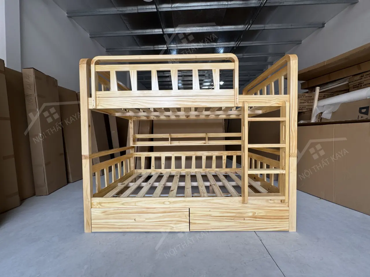 Giường Tầng Cao Cấp UBIN (1m-1m2; 1m2-1m4; 1m2-1m6; 1m4-1m6; 1m4-1m8; 1m6-1m8)