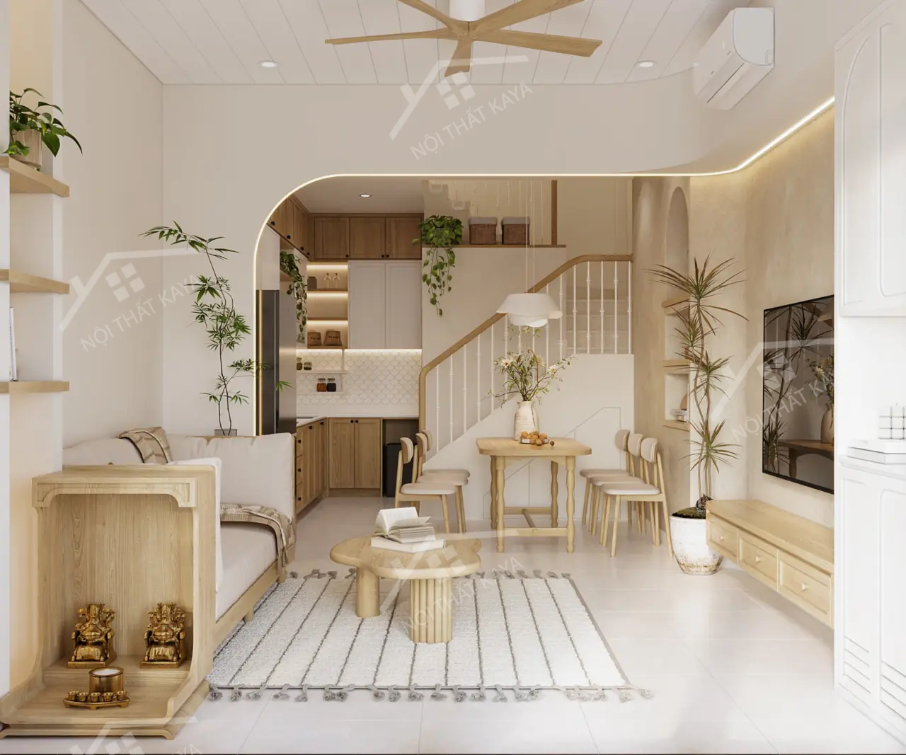 Full nội thất NHÀ PHỐ TÂN BÌNH – 1 PN