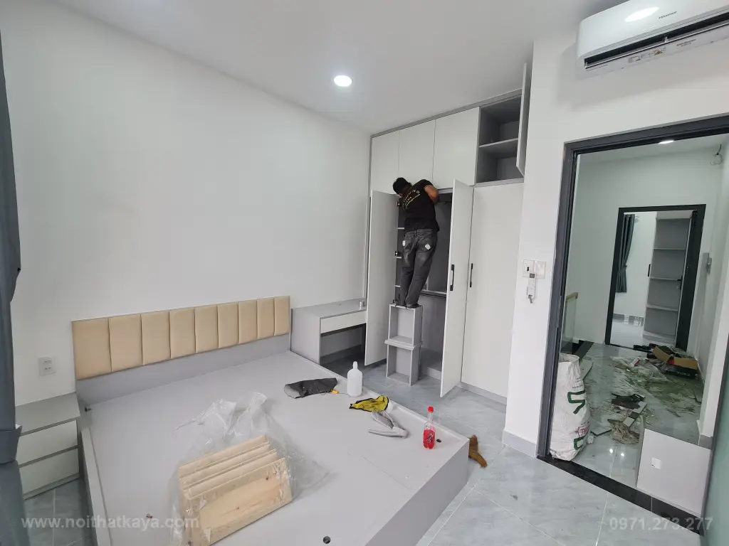 Công Trình Nhà Phố Anh Hiếu - Quận 7 - Thicong (6)