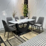 Bộ Bàn Ghế Nhập Khẩu Alice - 6 Ghế - Chân Z-u-v-chanel (5)