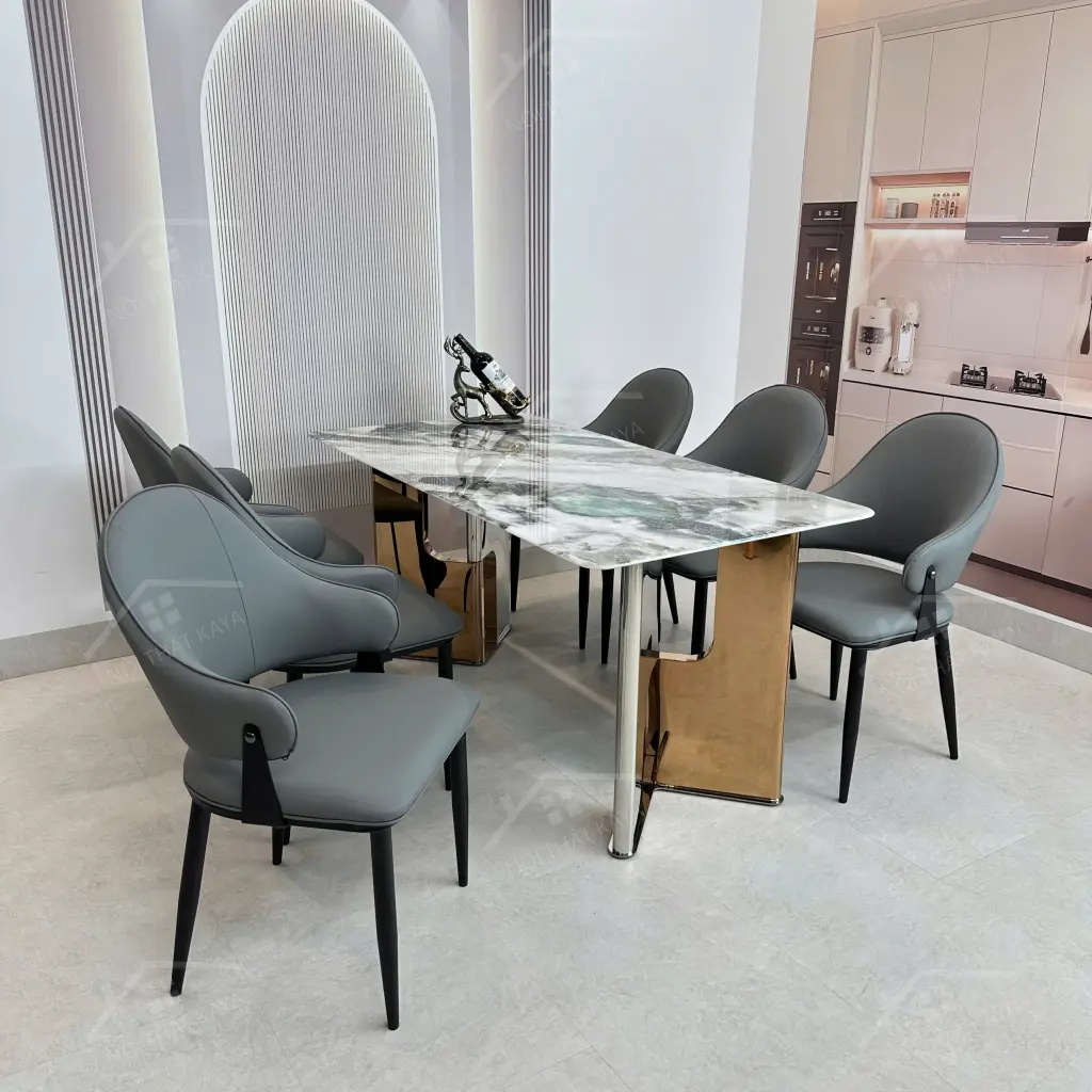 Bộ bàn ghế nhập khẩu GINA