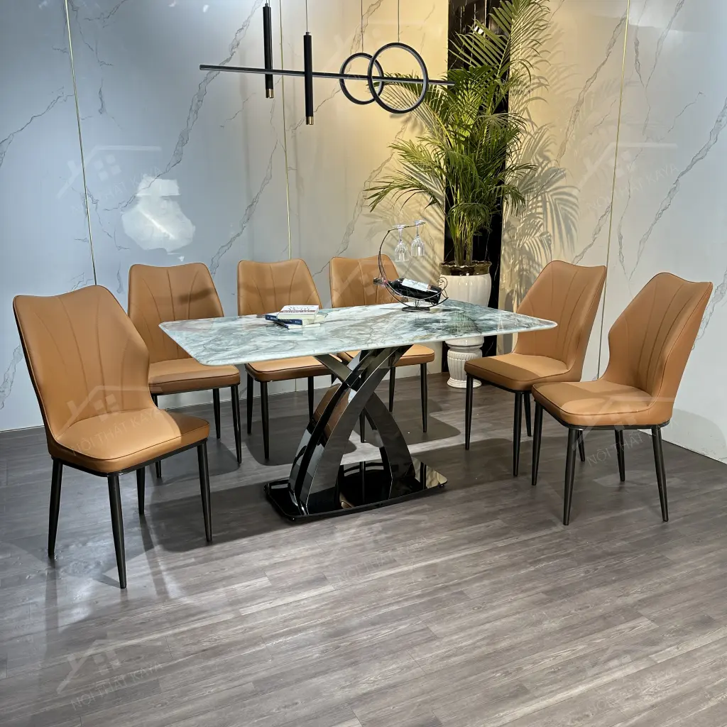 Bộ Bàn Ghế Nhập Khẩu Nova - 6 Ghế - K21