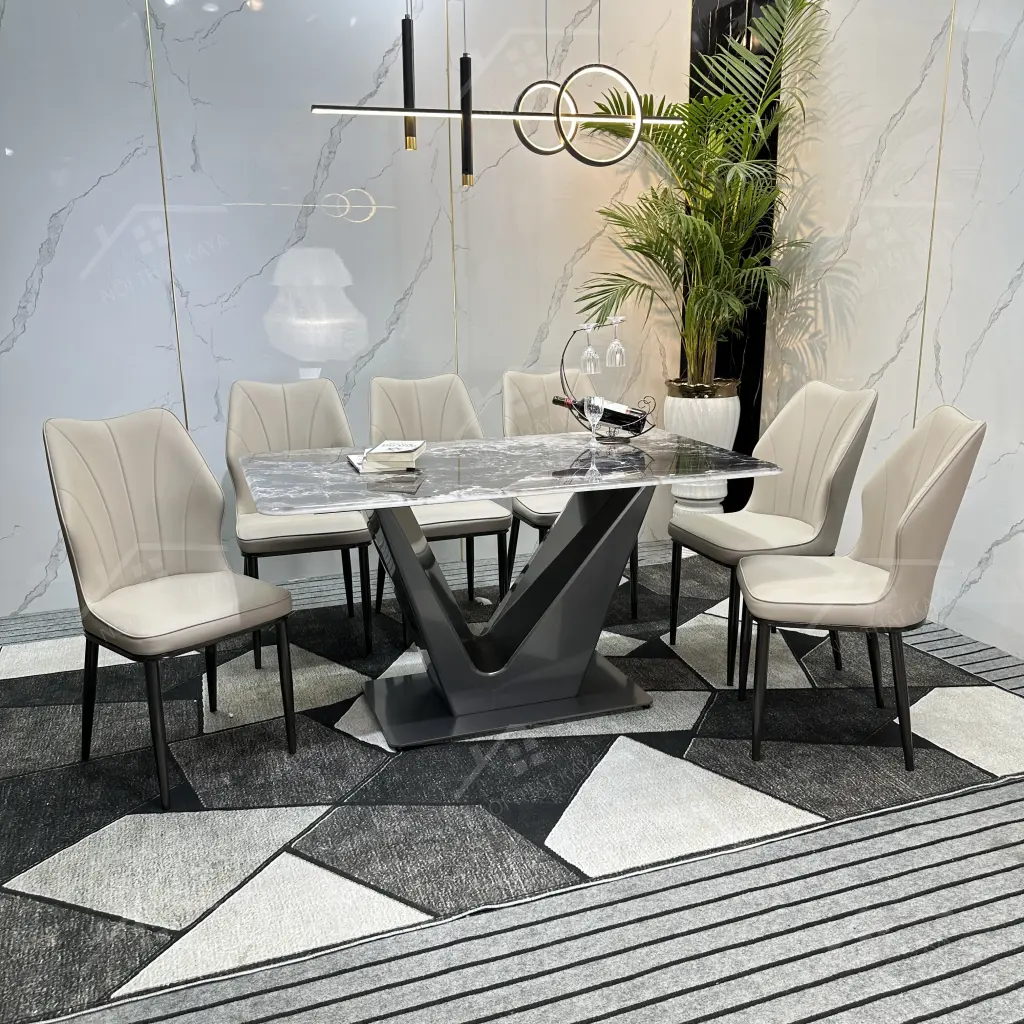 Bộ Bàn Ghế Nhập Khẩu Nova - 6 Ghế - K42