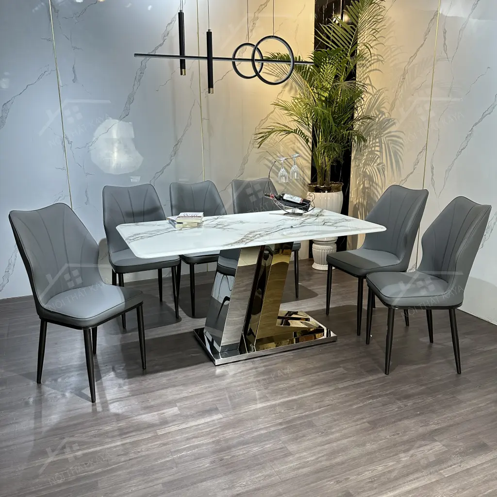 Bộ Bàn Ghế Nhập Khẩu Nova - 6 Ghế - K62