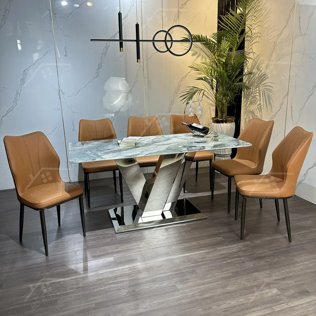 Bộ Bàn Ghế Nhập Khẩu Nova - 6 Ghế - K66