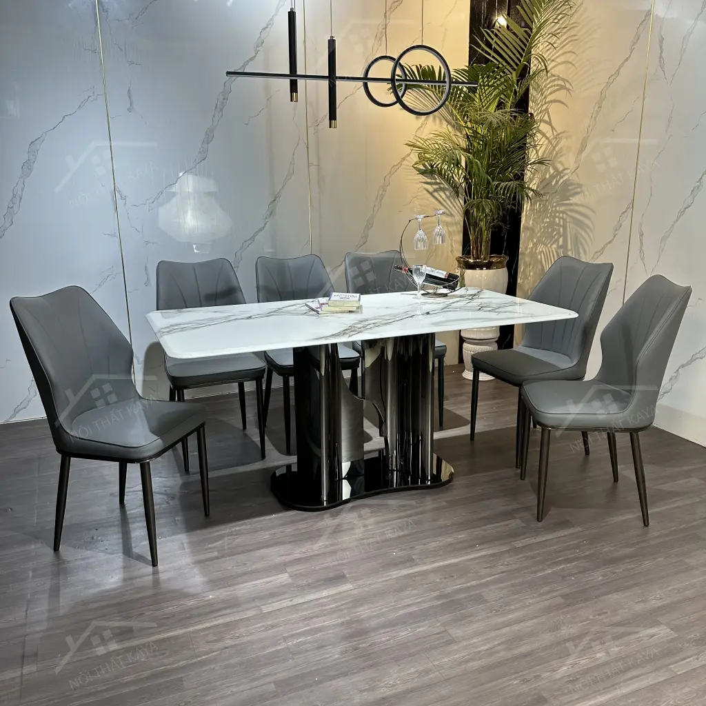 Bộ Bàn Ghế Nhập Khẩu Nova - 6 Ghế - K70