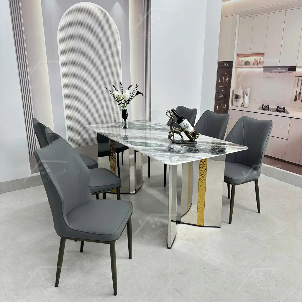 Bộ Bàn Ghế Nhập Khẩu Nova - 6 Ghế - K71