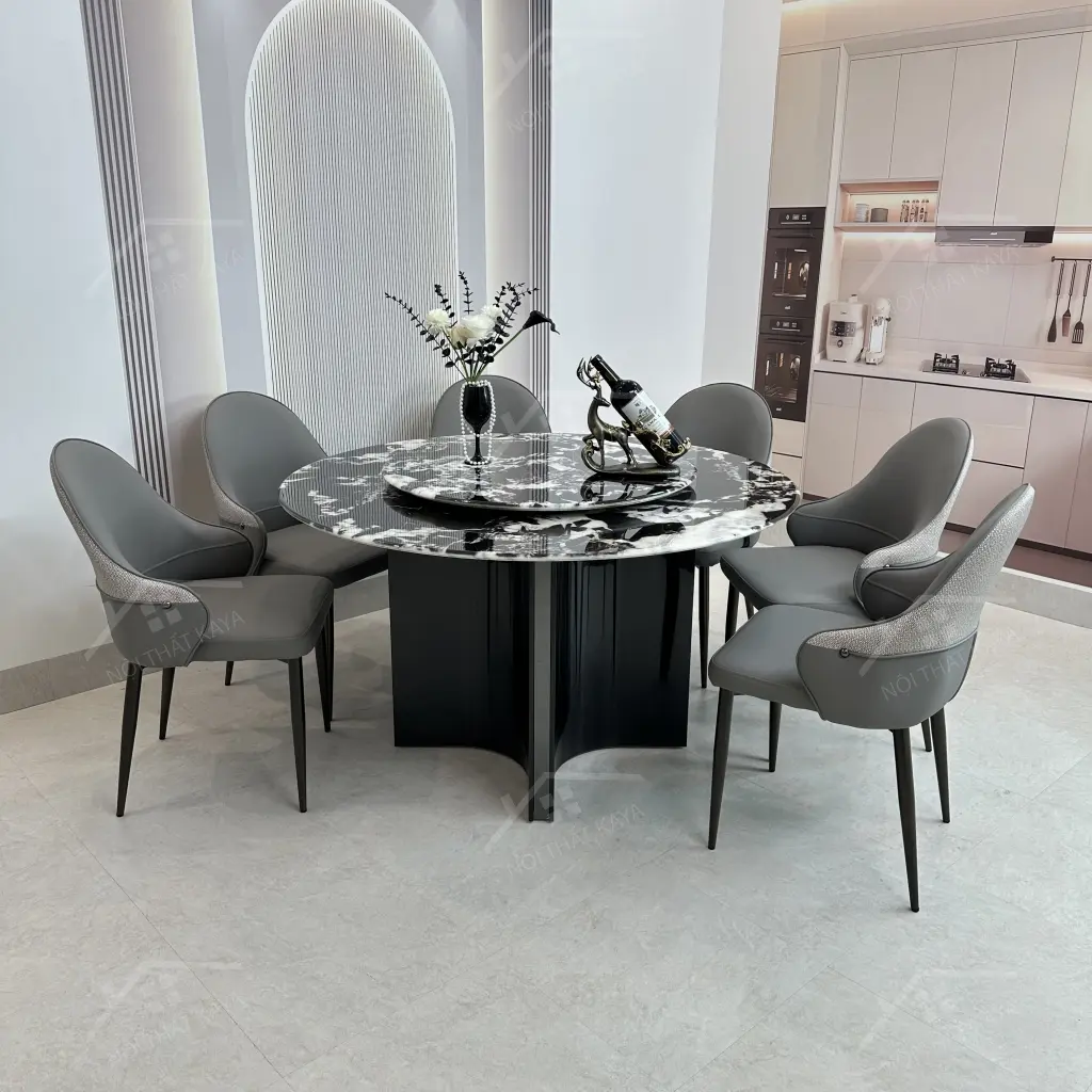 Bộ Bàn Ghế Nhập Khẩu Rex - 6 Ghế - K13