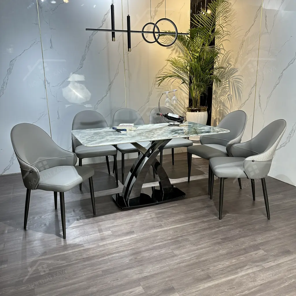 Bộ Bàn Ghế Nhập Khẩu Rex - 6 Ghế - K21