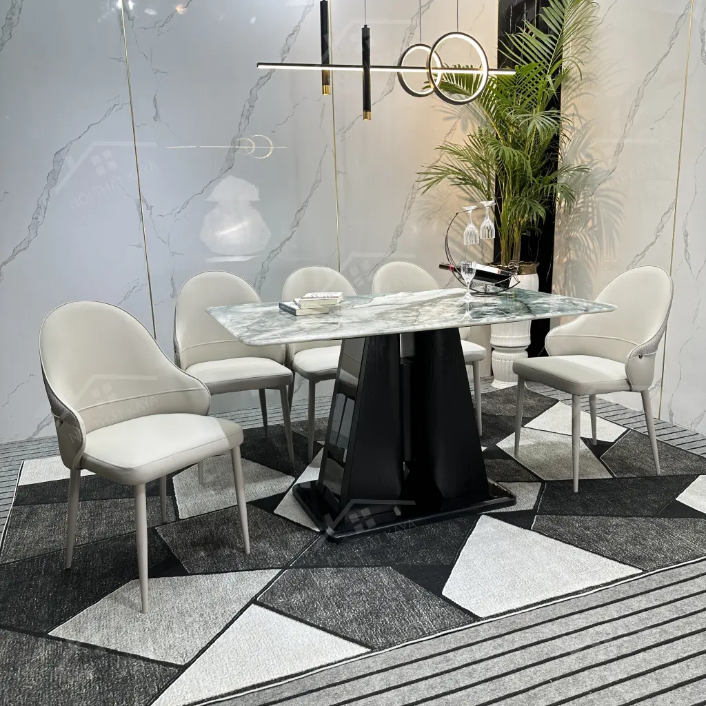 Bộ Bàn Ghế Nhập Khẩu Rex - 6 Ghế - K56