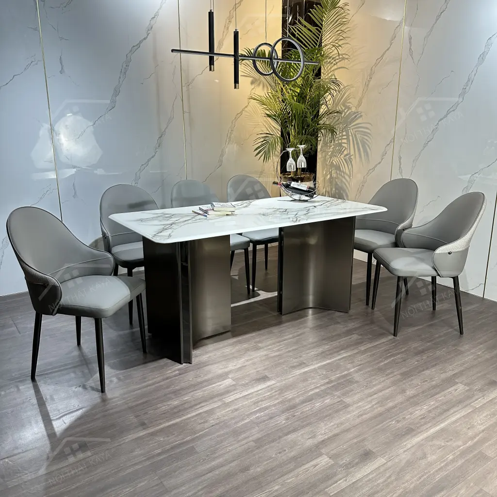 Bộ Bàn Ghế Nhập Khẩu Rex - 6 Ghế - K59