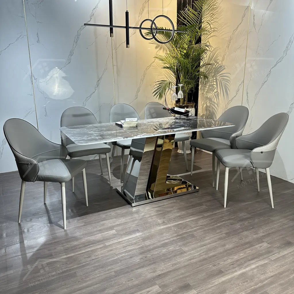 Bộ Bàn Ghế Nhập Khẩu Rex - 6 Ghế - K62