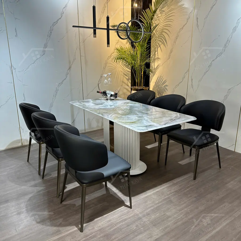 Bộ Bàn Ghế Nhập Khẩu Roal - 6 Ghế - K37