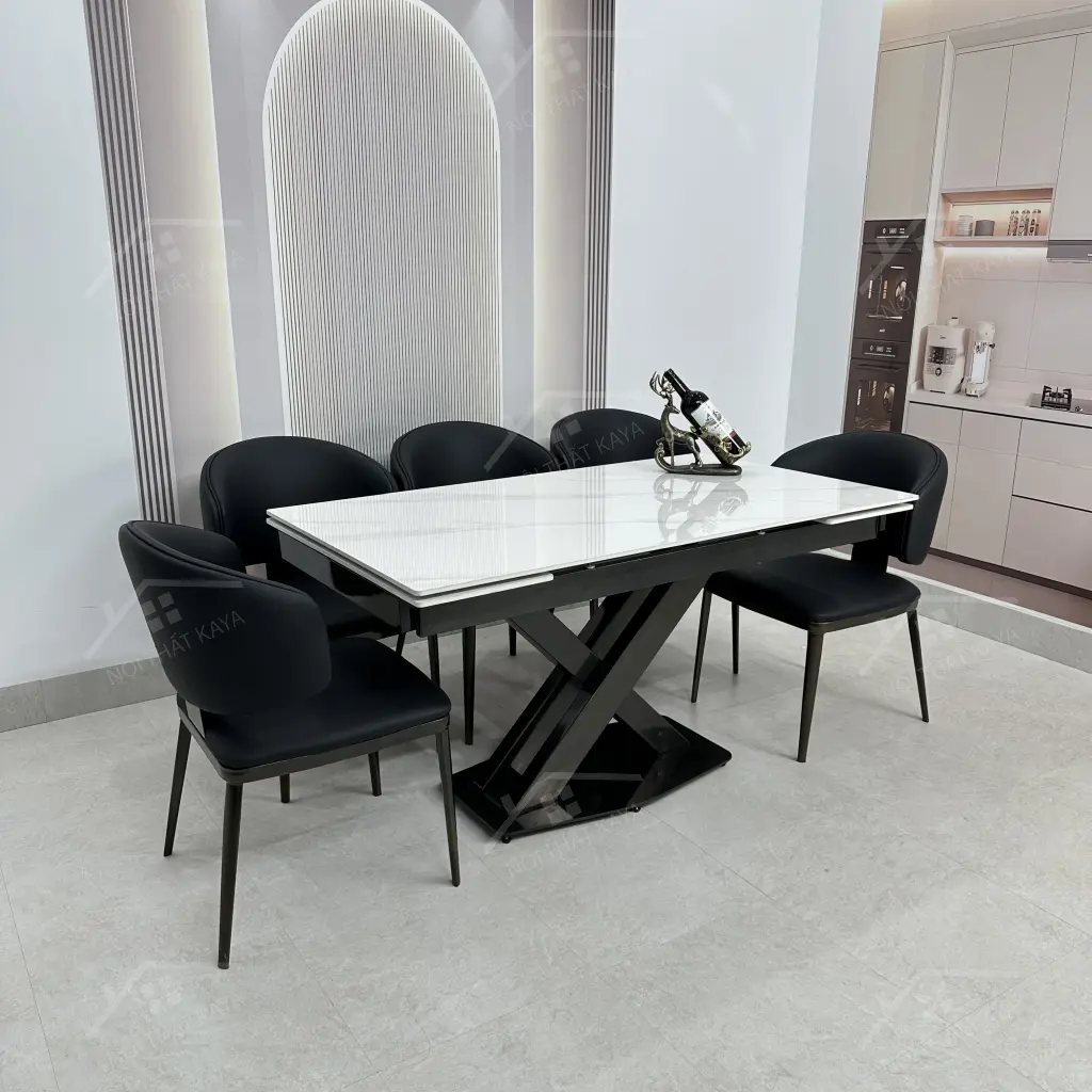 Bộ Bàn Ghế Nhập Khẩu Roal - 6 Ghế - K44 (kéo Dài)