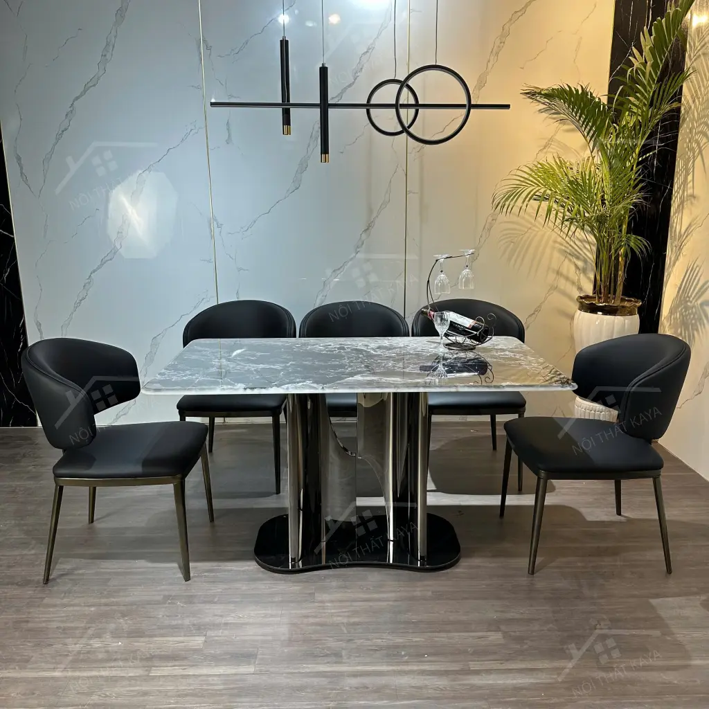 Bộ Bàn Ghế Nhập Khẩu Roal - 6 Ghế - K70