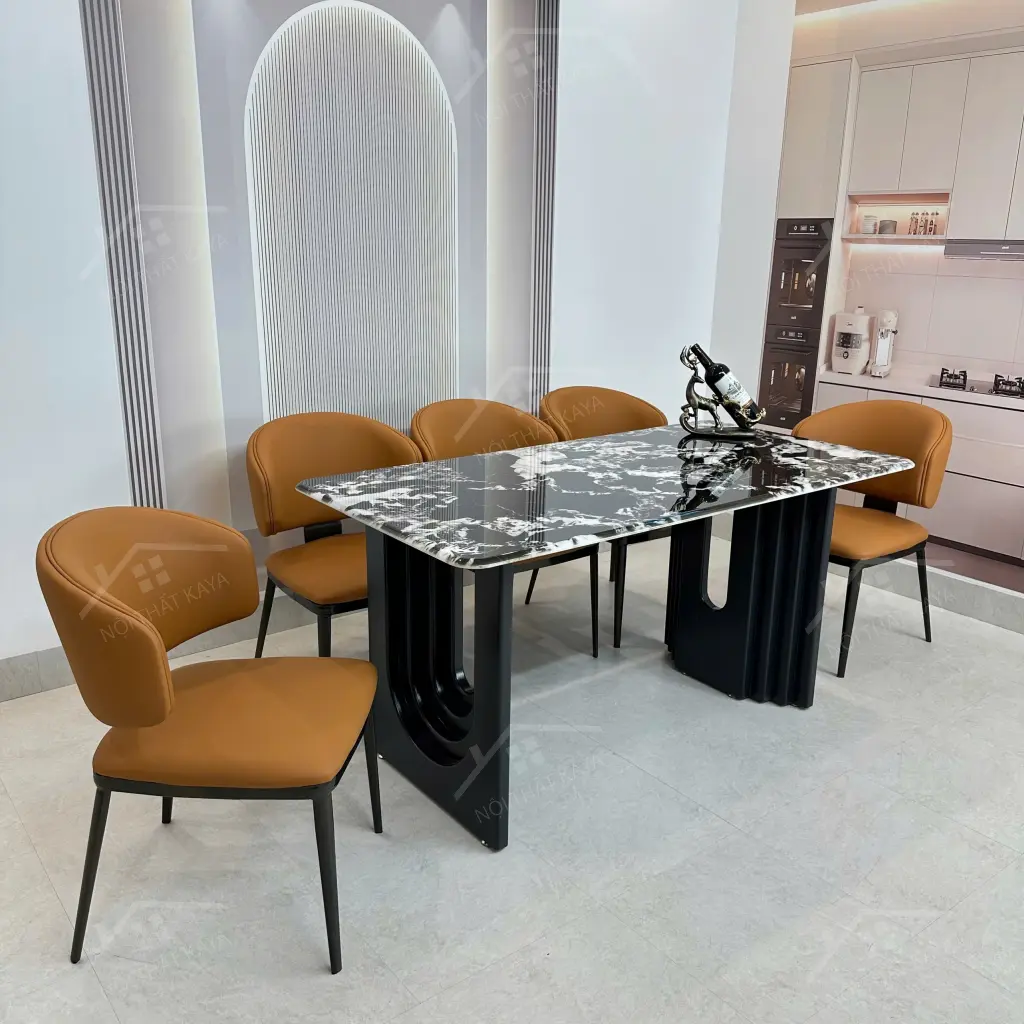 Bộ Bàn Ghế Nhập Khẩu Roal - 6 Ghế - K76