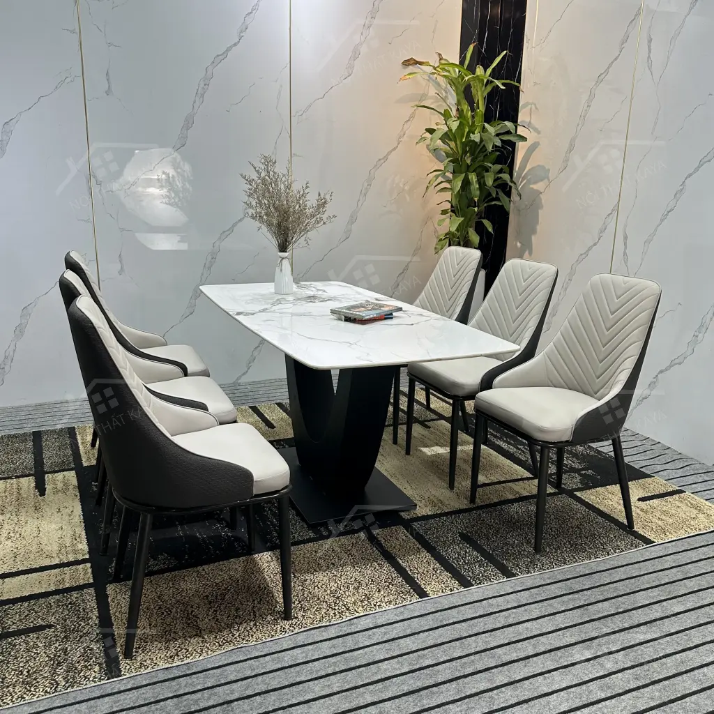 Bộ bàn ghế nhập khẩu SPINE