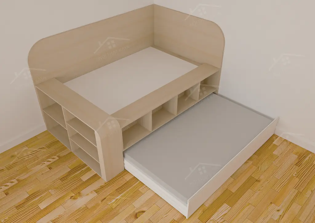 Giường gỗ công nghiệp GGCN052