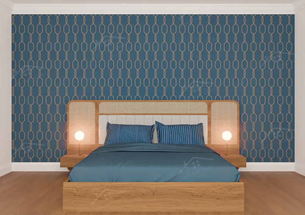 Giường gỗ công nghiệp GGCN054