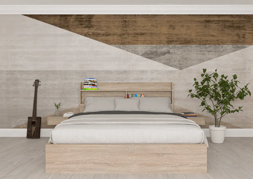 Giường gỗ công nghiệp GGCN062