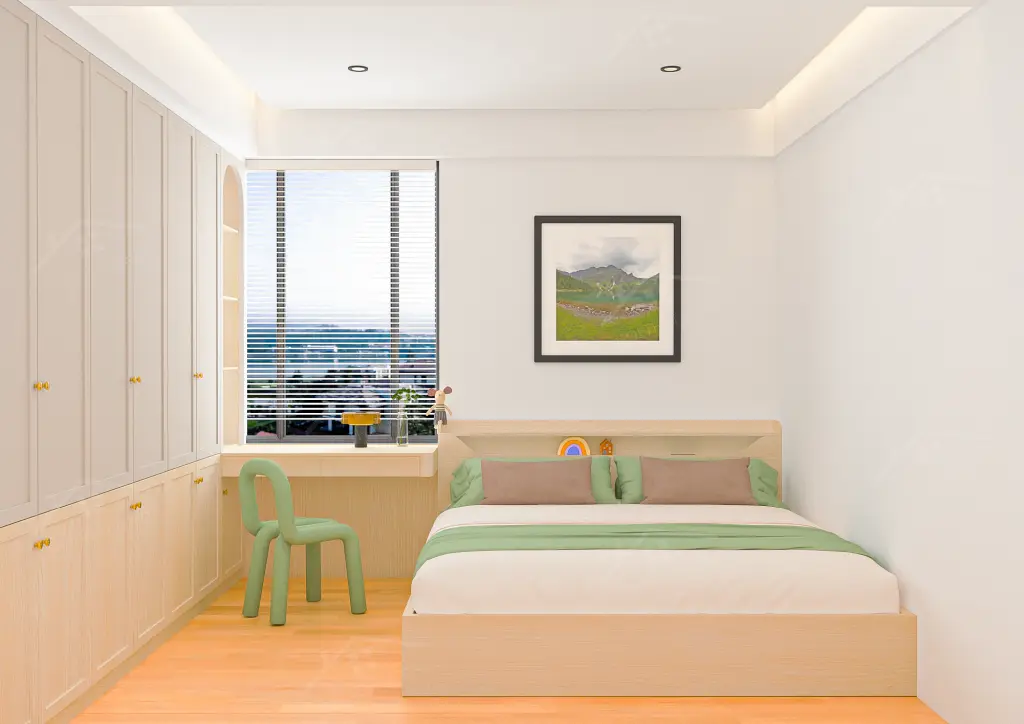 Giường gỗ công nghiệp GGCN069