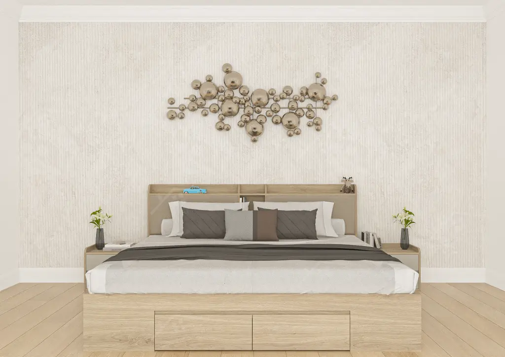 Giường gỗ công nghiệp GGCN082