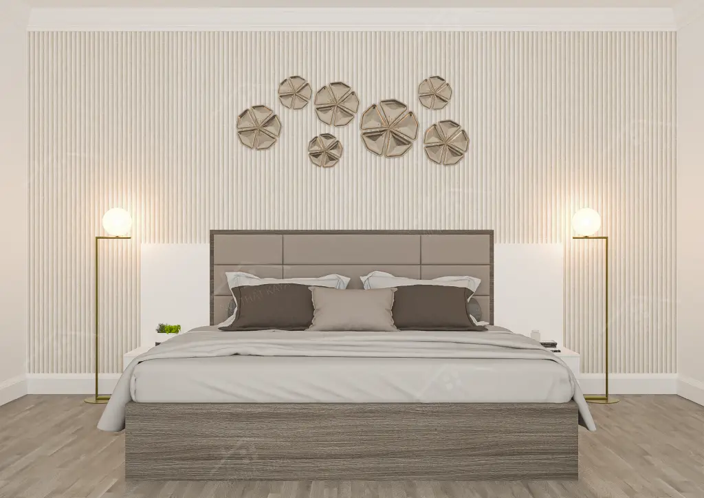 Giường gỗ công nghiệp GGCN088