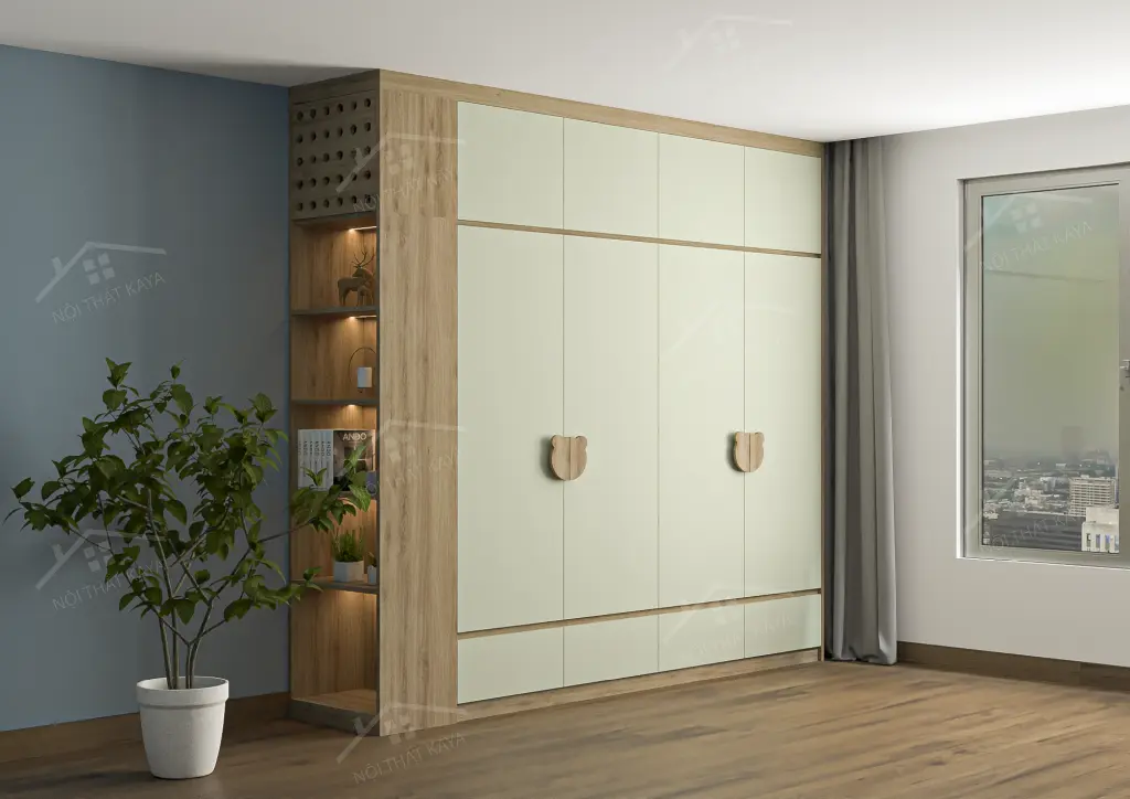 Tủ quần áo TQA166