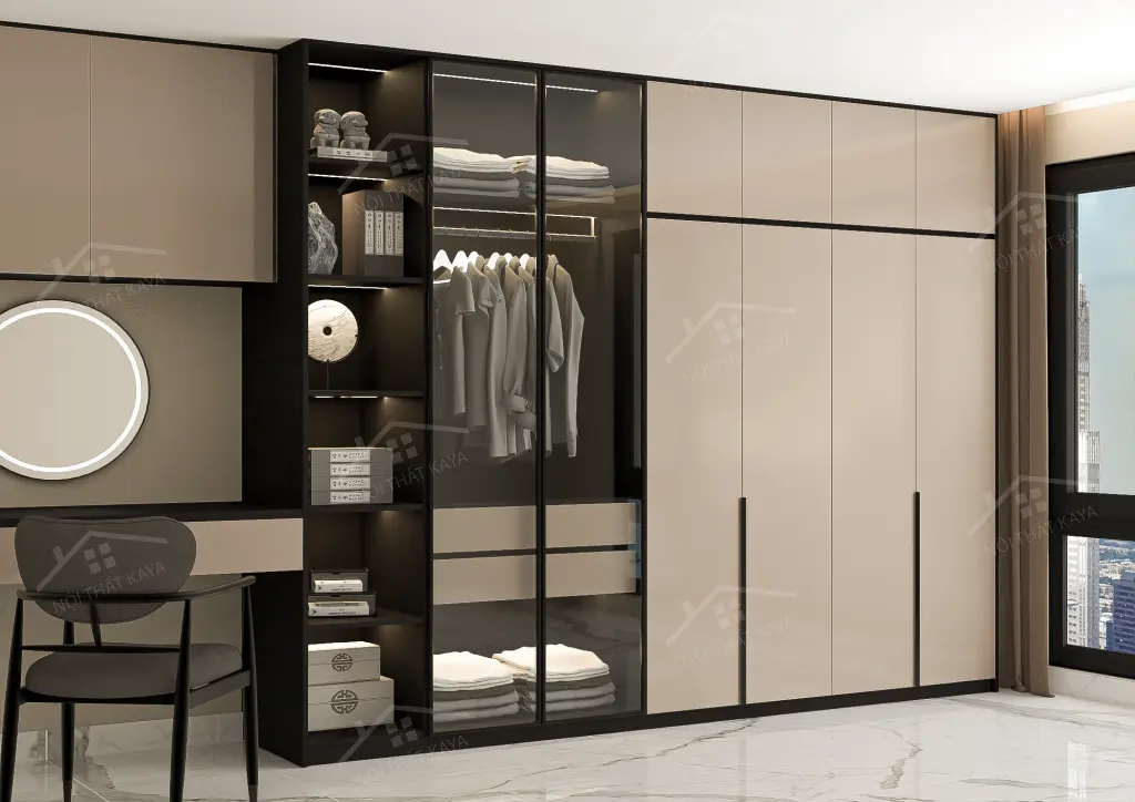 Tủ quần áo TQA173