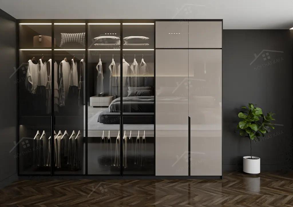 Tủ quần áo TQA187