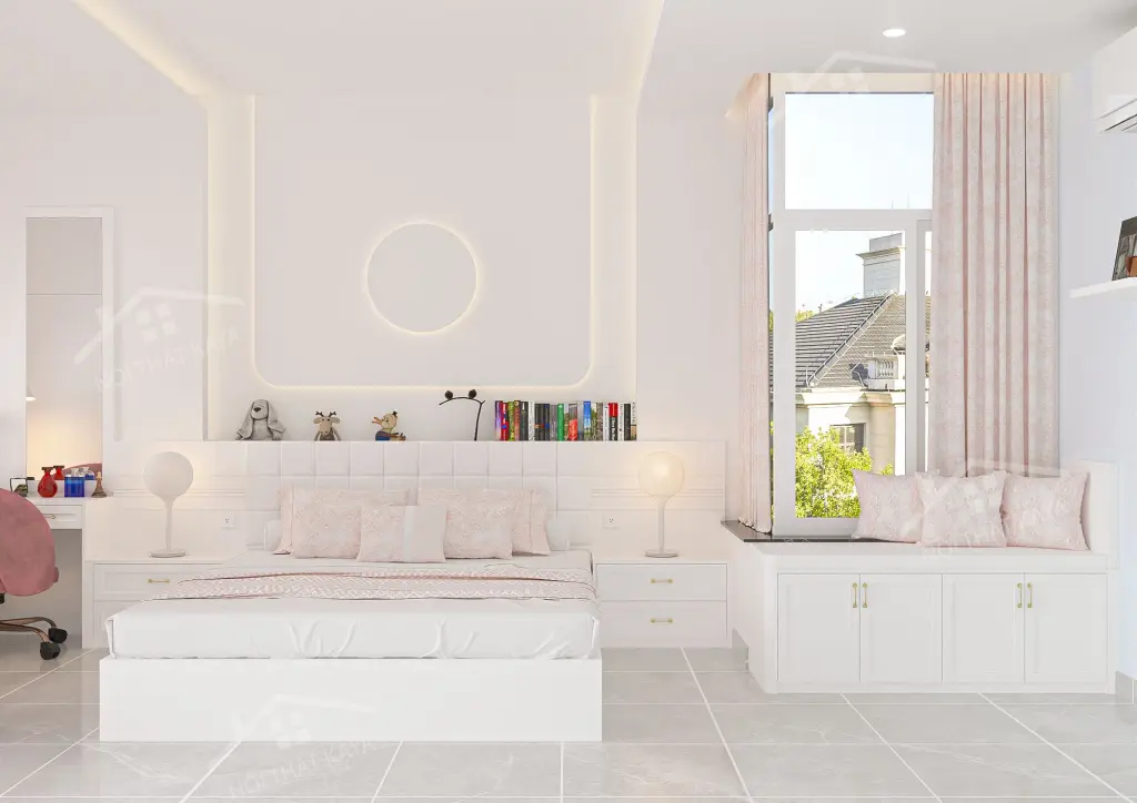 Thi Công Combo Phòng Ngủ Nhà Chị Trang – Nguyễn Tư Giản, Gò Vấp - 3d (4)