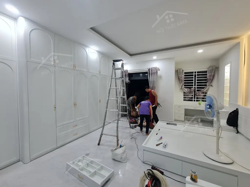 Thi Công Combo Phòng Ngủ Nhà Chị Trang – Nguyễn Tư Giản, Gò Vấp (5)
